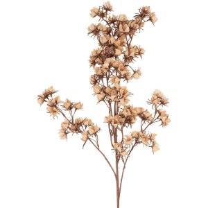 Clayre & Eef 5PL0201P Штучна квітка 10x10x86 см Рожево-коричнева