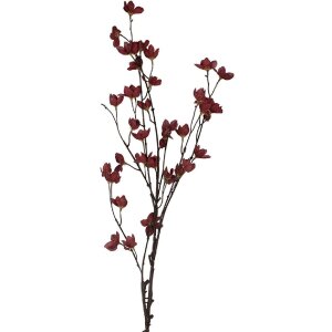 Clayre & Eef Штучна квітка фіолетово-коричнева 8х8х110 см