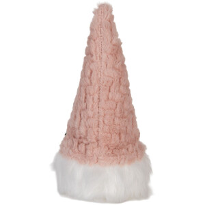 Декоративний гном з LED-освітленням, 25 см, рожевий, Clayre & Eef