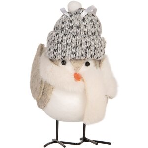 Clayre & Eef 66340 Декоративний птах 11x7x12 см