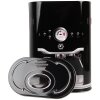 Clayre & Eef 6BL0189 Металева банка 14x8x19 см Чорна