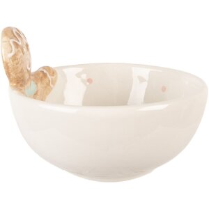 Керамічна миска Clayre & Eef Ø 13x9 см / 250 мл