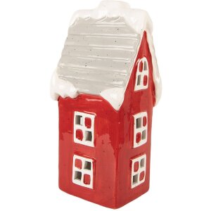 Clayre & Eef 6CE2220R Декоративный домик LED 11x10x24 см