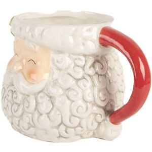 Келих Clayre & Eef 6CEMU0201R, 550 мл, біло-червоний,...