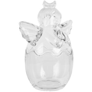 Clayre & Eef 6GL5201 Банка для хранения с крышкой 15x10x18 см