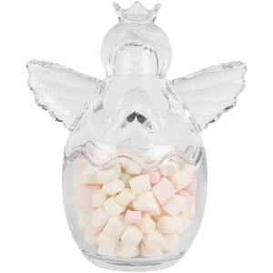 Clayre & Eef 6GL5201 Банка для хранения с крышкой 15x10x18 см