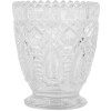 Clayre & Eef 6GL5208 Подсвечник стеклянный Ø9x10 см