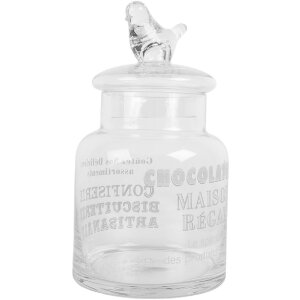 Clayre & Eef 6GL5210 Банка для хранения с крышкой 13x23 см