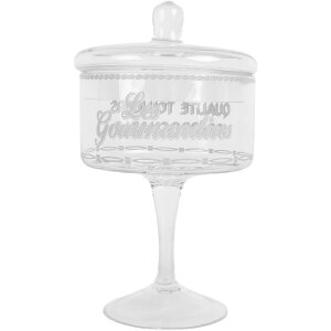 Clayre & Eef 6GL5211 Банка для хранения с крышкой 13x24 см