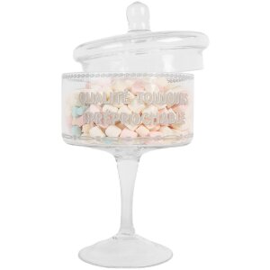 Clayre & Eef 6GL5211 Банка для хранения с крышкой 13x24 см