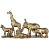 Clayre & Eef 6PR5633 Декор Тварина Золотистий 52x14x30 см