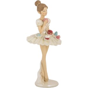 Clayre & Eef 6PR5643 Декоративна балерина 10x24 см...