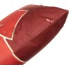 Clayre & Eef Наволочка 45x45 см Красная Золотистая