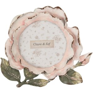Clayre & Eef 2F1300 Фоторамка 13x2x12 см / Ø 8 см