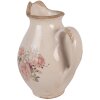 Clayre & Eef 6CE2236S Декоративний глечик бежево-рожевий 16x12x19 см