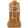 Clayre & Eef Подсвечник "Домики" 21x4x8 см