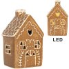 Clayre & Eef Декоративний будиночок з LED 7x6x12 см