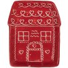 Clayre & Eef Маленькая тарелка 15x19x3 см, керамика