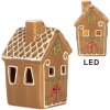 Clayre & Eef Декоративний будиночок з LED 8x8x12 см