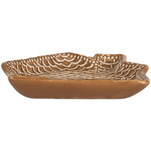 Clayre & Eef 6CE2360 Маленькая тарелка 20x18x3 см...