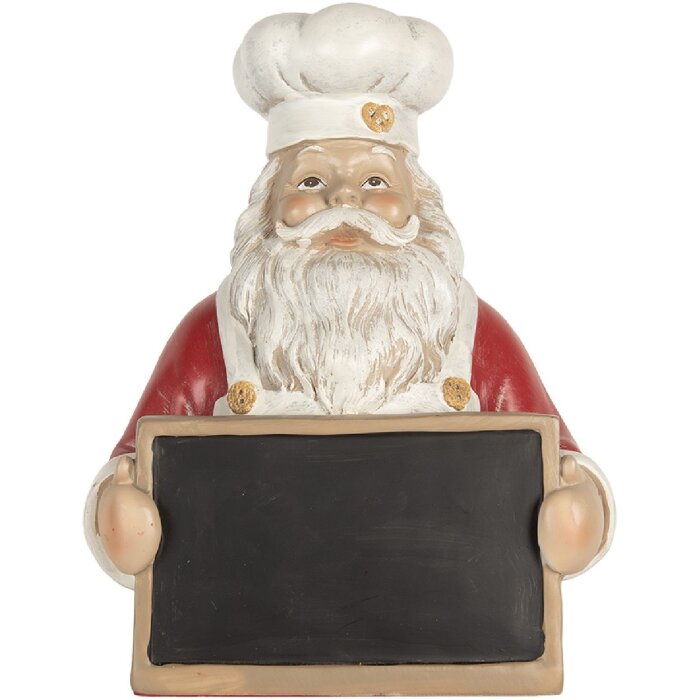 Clayre & Eef Декорація Санта Клаус 24x16x30 см