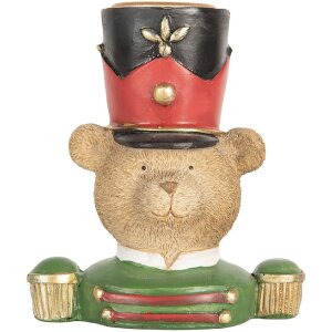 Свічник у формі ведмедя Clayre & Eef, 9x6x10 см,...