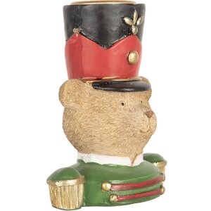 Свічник у формі ведмедя Clayre & Eef, 9x6x10 см,...