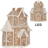 Clayre & Eef Декоративный домик с LED 18x9x20 см