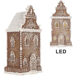 Clayre & Eef Декоративный домик с LED 17x15x35 см...