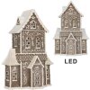 Clayre & Eef Декоративний будиночок з LED 23x11x33 см