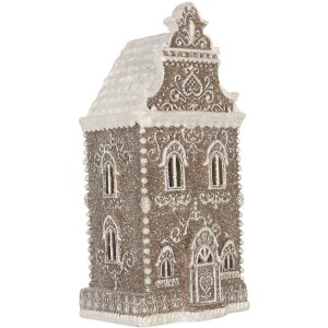 Clayre & Eef Декоративный домик со светодиодами 17x15x35 см