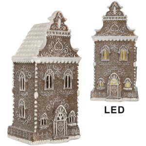 Clayre & Eef 6PR5815 Декоративний будинок з LED...