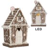 Декорація Будинок з LED Clayre & Eef 14x9x21 см