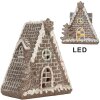 Clayre & Eef Декоративний будиночок з LED 17x10x18 см