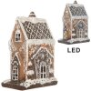 Clayre & Eef Декоративний будинок з LED 15x9x20 см