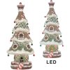 Clayre & Eef Ялинка декоративна зі світлодіодами 15x12x36 см