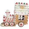 Clayre & Eef Декоративный Локомотив со Светодиодом 21x12x17 см