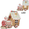Clayre & Eef Декоративный Локомотив со Светодиодом 21x12x17 см
