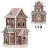 Clayre & Eef Декоративний будиночок з LED 15x12x20 см