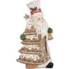Clayre & Eef Декоративная фигурка Санта Клауса 15x11x25 см