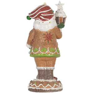 Світлодіодний Санта-Клаус від Clayre & Eef, 15x13x32 см