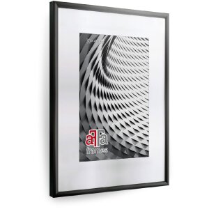 FramesFactory Деревяна рамка Finger 30x40 см чорна з акриловим склом