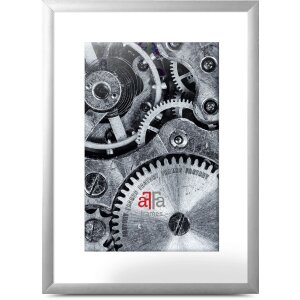 FramesFactory Алюмінієва фоторамка 15x21 см срібна