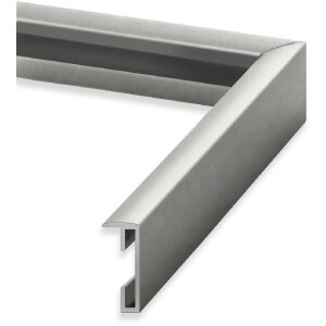 Алюмінієва фоторамка FramesFactory 50x70 см срібна з акриловим склом