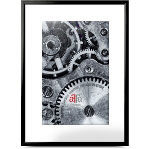 FramesFactory Алюмінієва рамка 28x35 см чорна