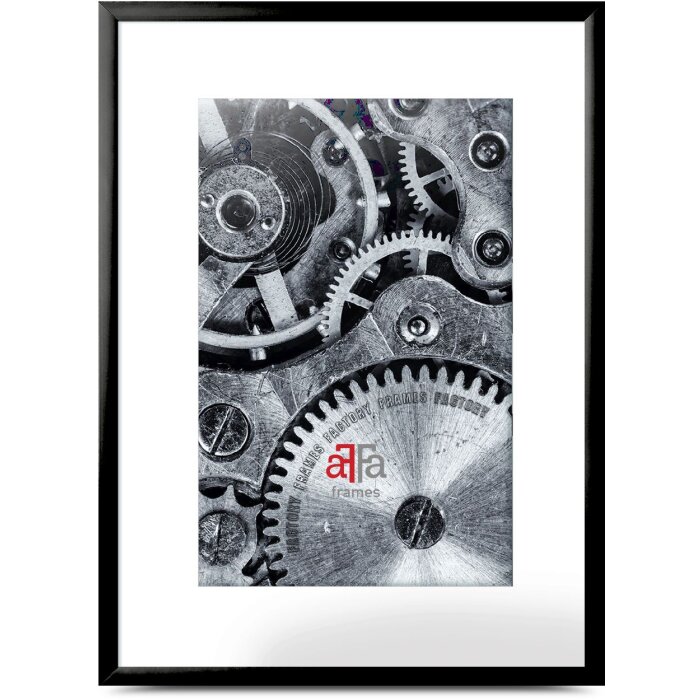 Рамка для фотографій FramesFactory алюмінієва 30x40 см чорна