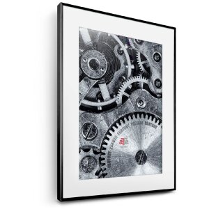 Алюмінієва рамка FramesFactory 59,4x84,1 см чорна