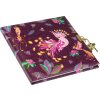 Goldbuch Дневник Tropical Birds Слива 16x16 см с замком