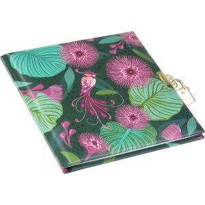 Goldbuch Щоденник Tropical Birds зелений 16x16 см