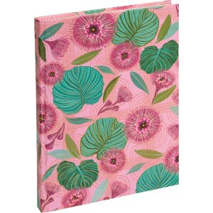 Goldbuch Блокнот Tropical Leaves рожевий 15x22 см